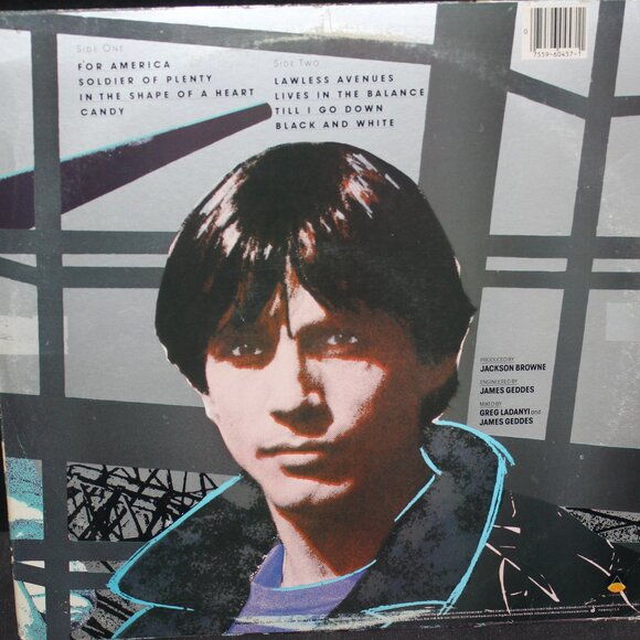 Jackson Browne - LIVES IN THE BALANCE - Picture 2 of 6